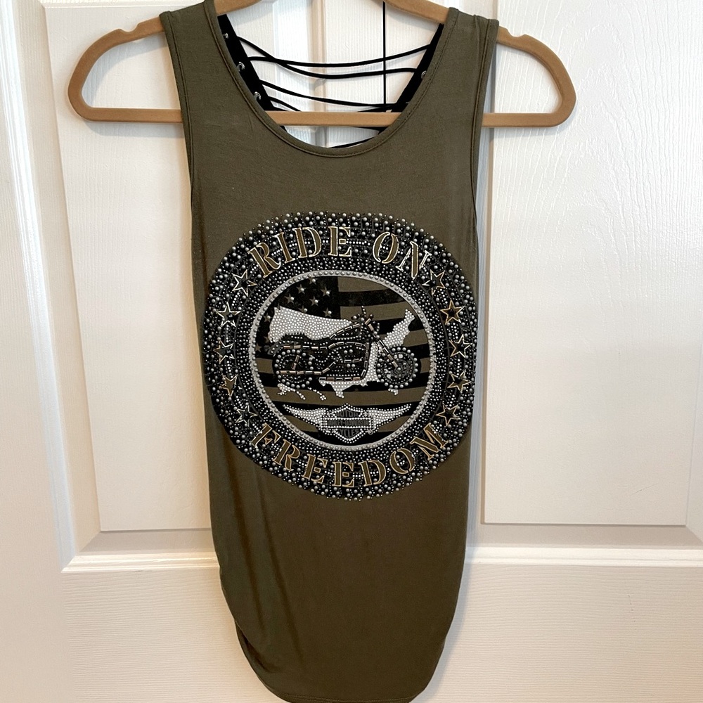 Blingy Harley-Davidson Top